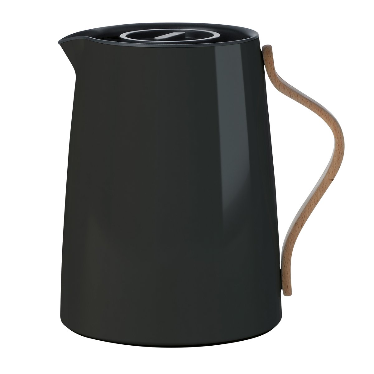 Stelton Emma tea vacuum jug Black | Scandinavian Design | Thermoses | Brown