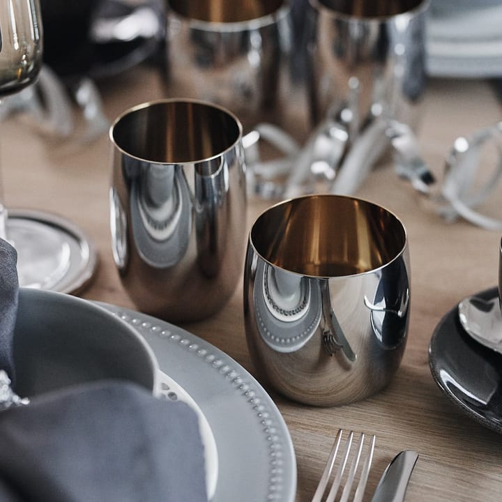 Foster drinks glass 20 cl, stainless steel Stelton
