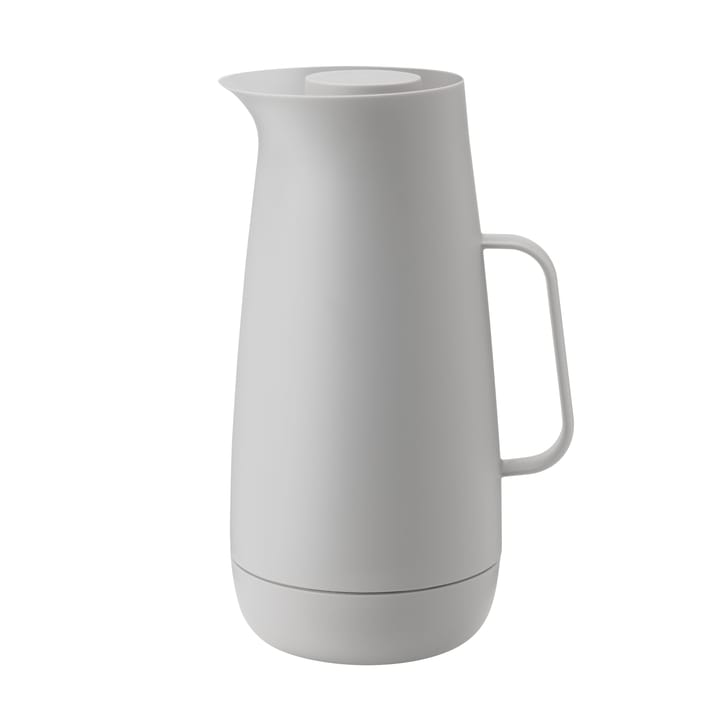 Foster Thermos jug plast 1 L - light grey - Stelton