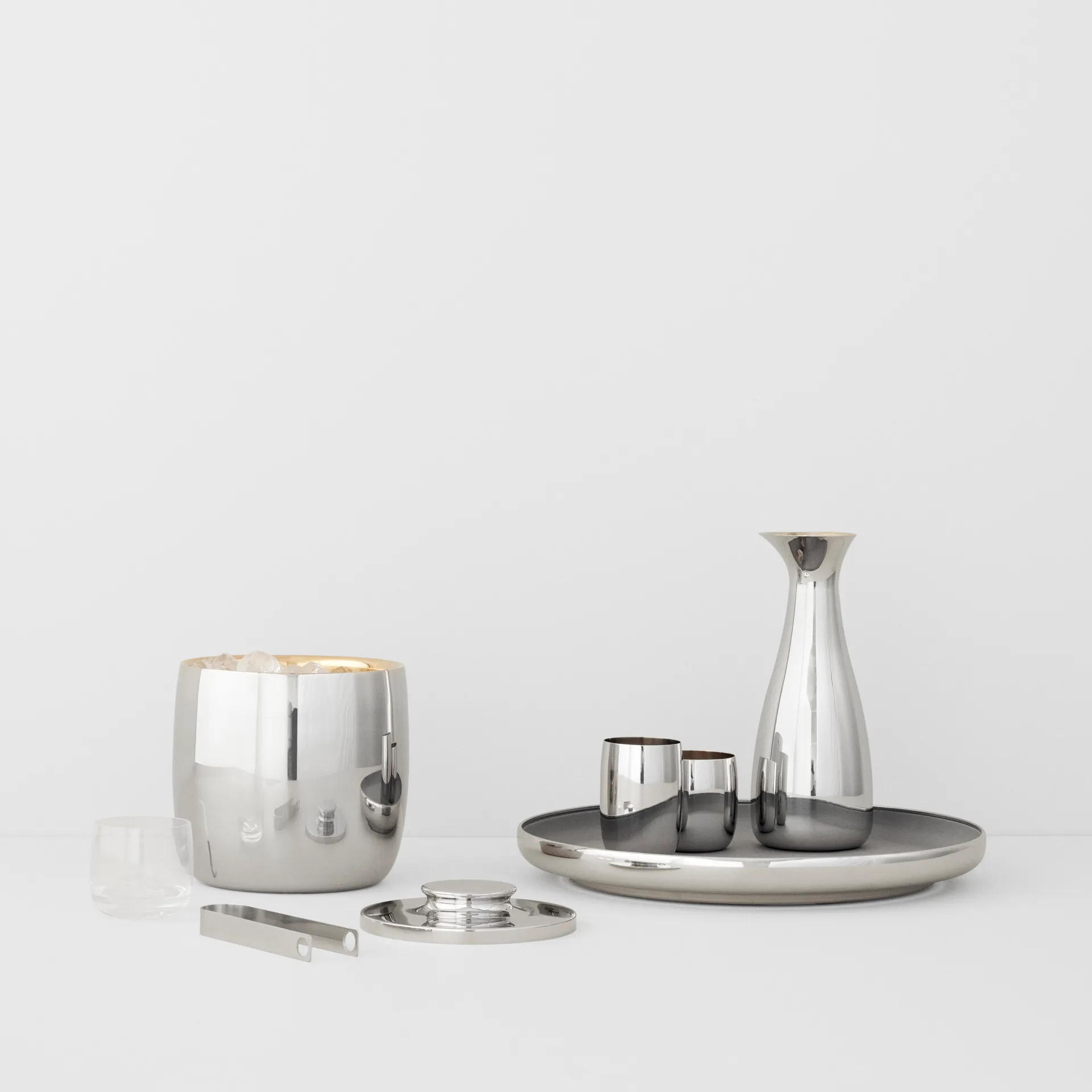 Foster tray Ø 40 cm, Stainless steel Stelton