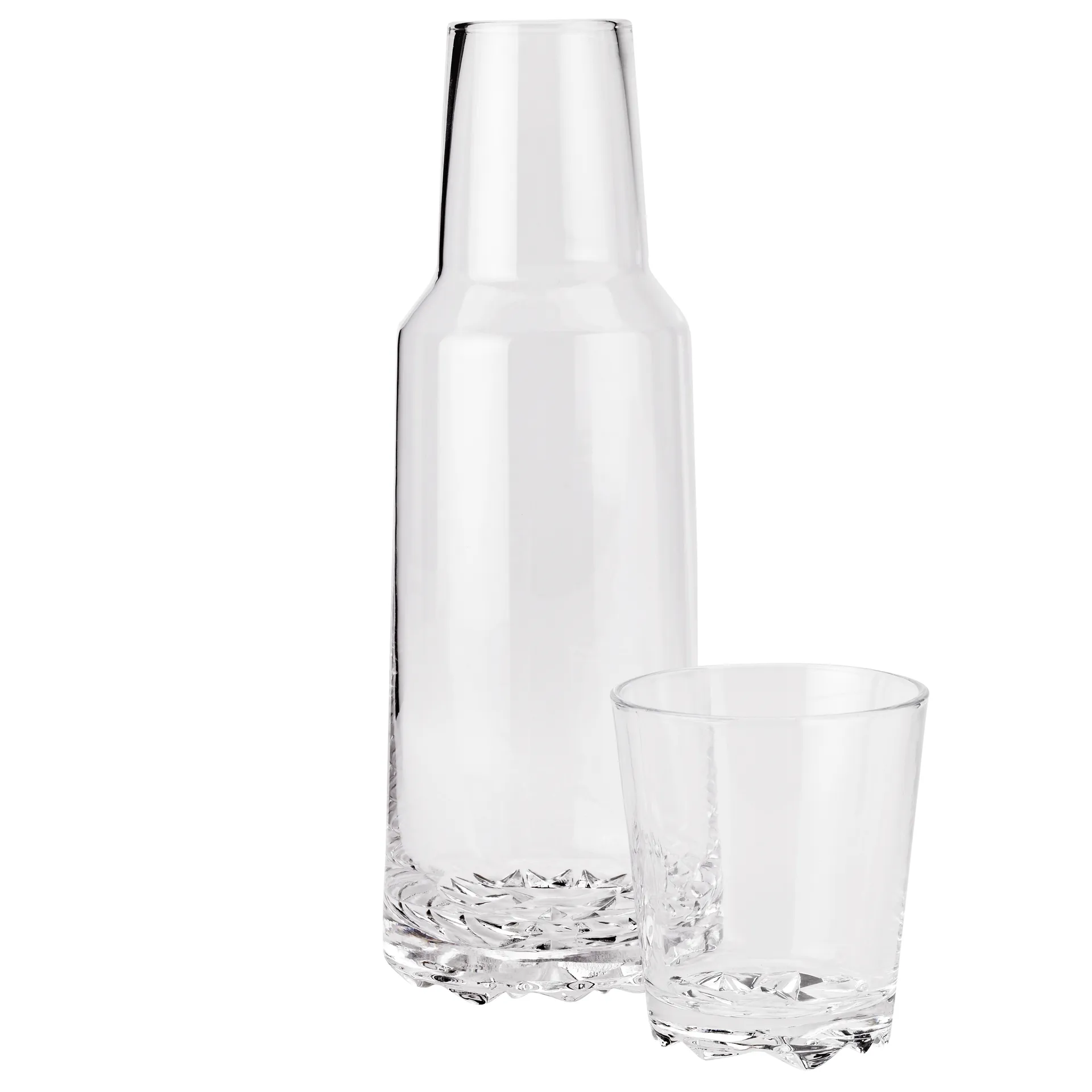 Glacier carafe with glasses, clear Stelton
