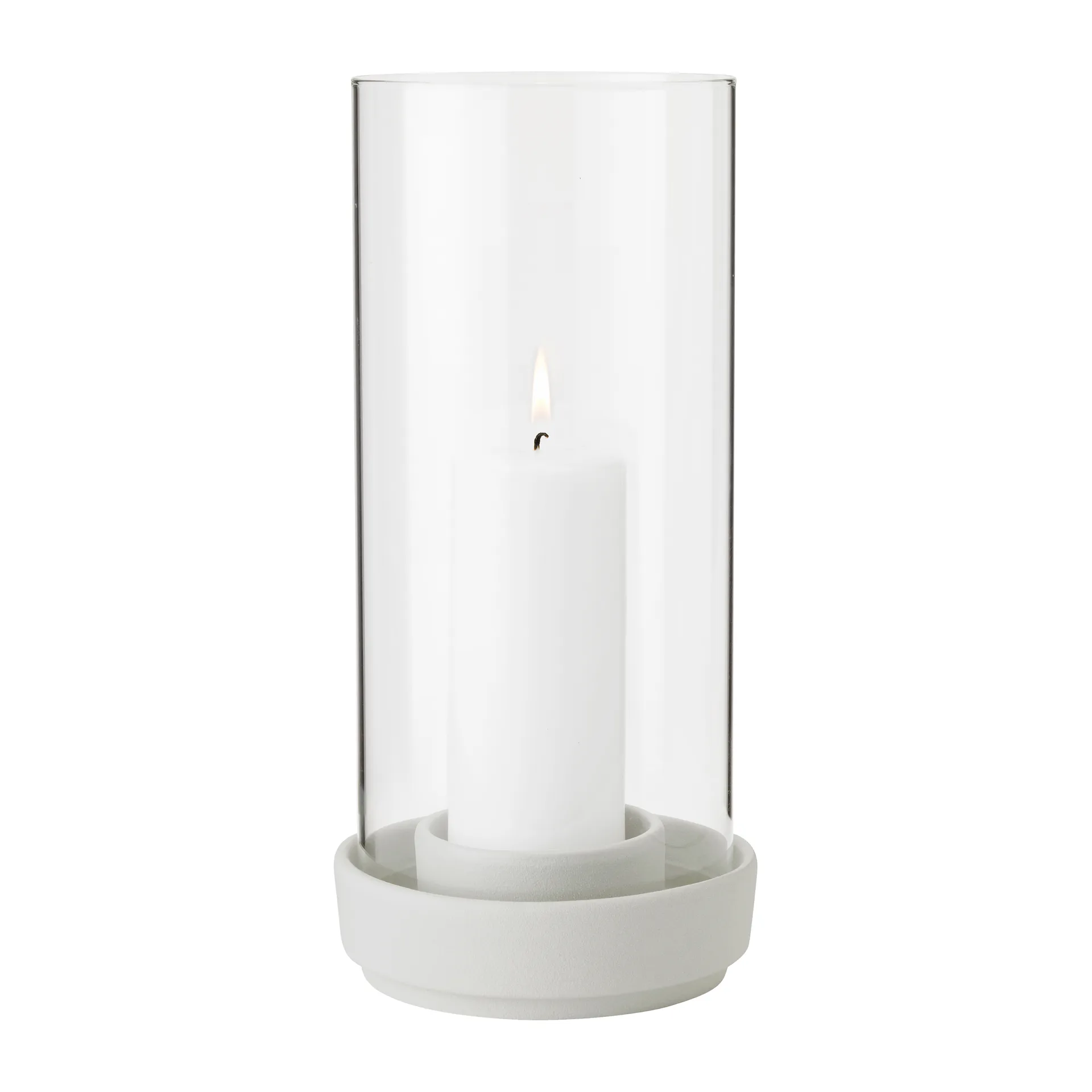 Hurricane candle lantern 28,5 cm, Sand Stelton