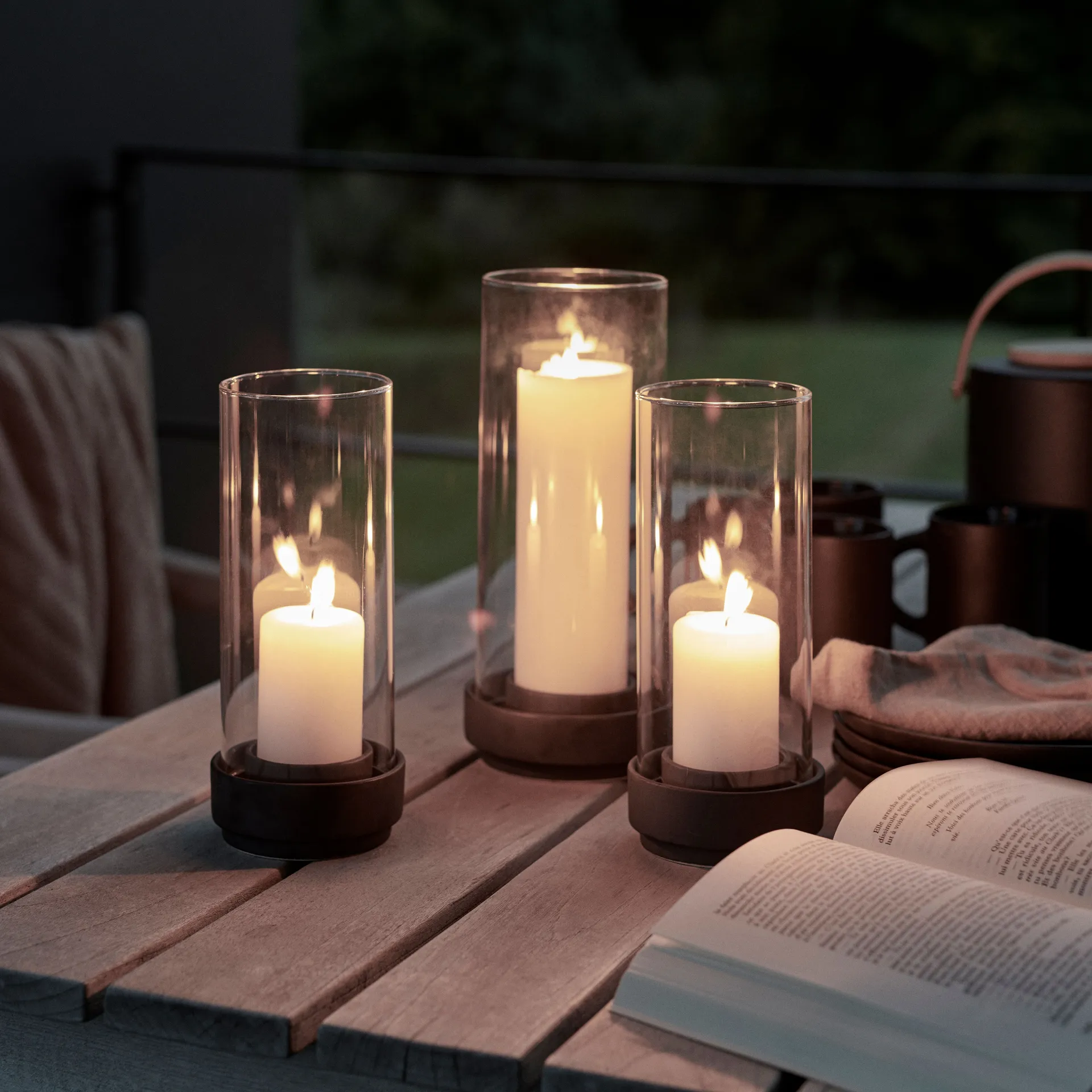 Hurricane spare glass to lantern, Small Ø9.5 cm Stelton