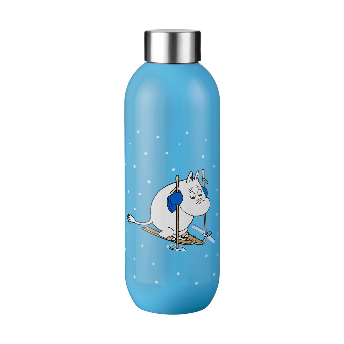 Stelton Keep Cool Moomin thermos 0,6 l Moomin skiing