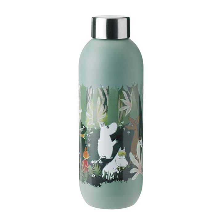 Keep Cool Mumin bottle 0.75 l, Dusty green Stelton