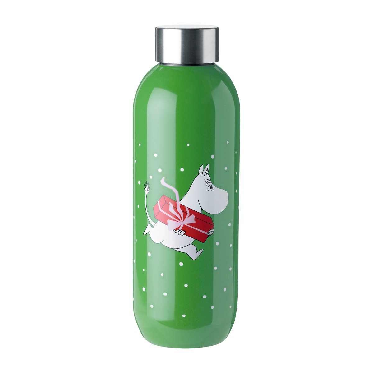 Stelton Keep Cool Mumin bottle 0.75 l Green | Scandinavian Design | Water bottles | Green