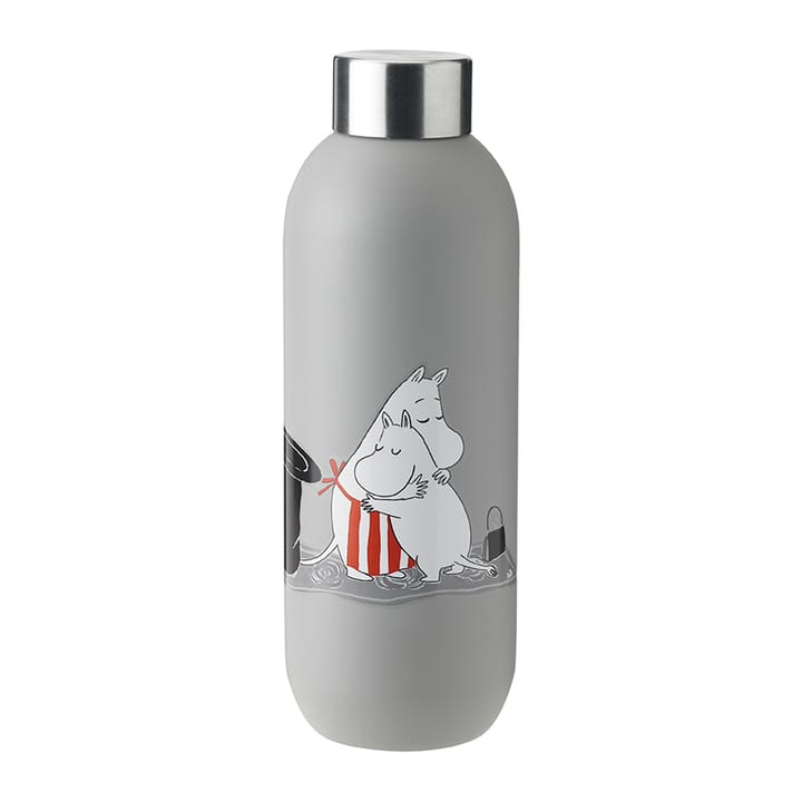 Keep Cool Mumin bottle 0.75 l - Light grey - Stelton