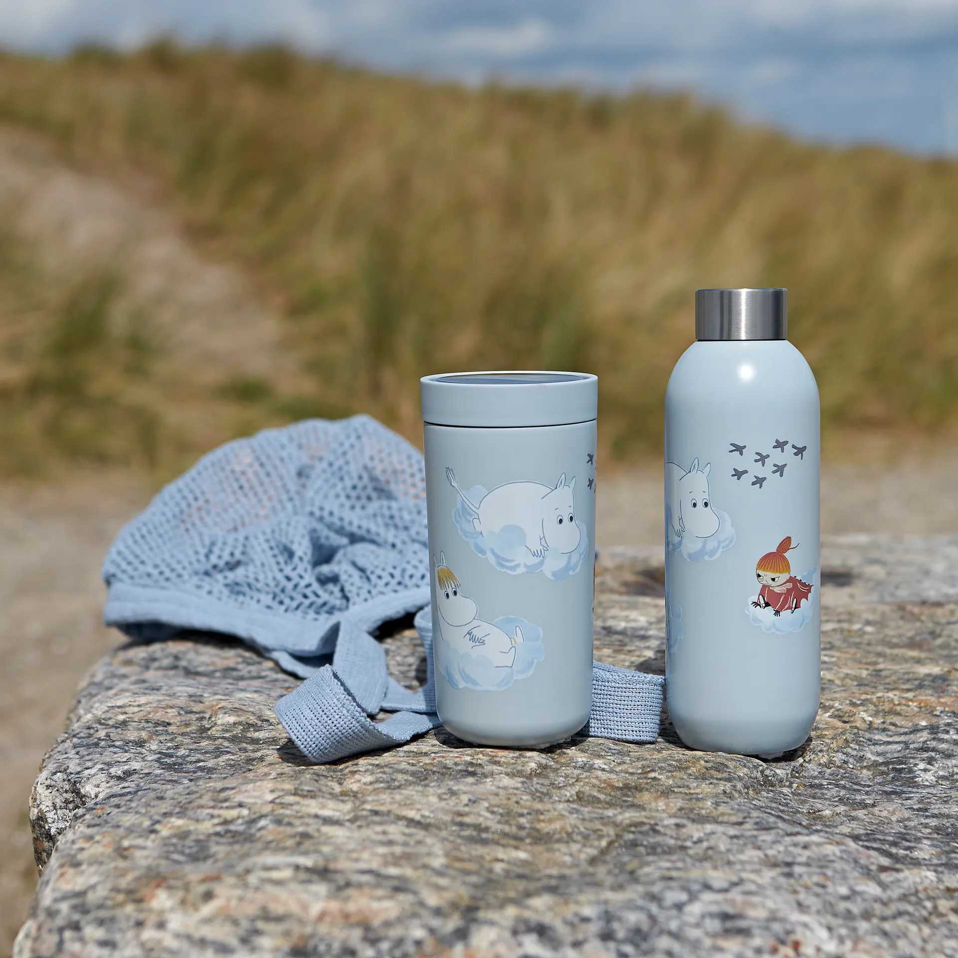 Keep Cool Mumin bottle 0.75 l, soft cloud Stelton