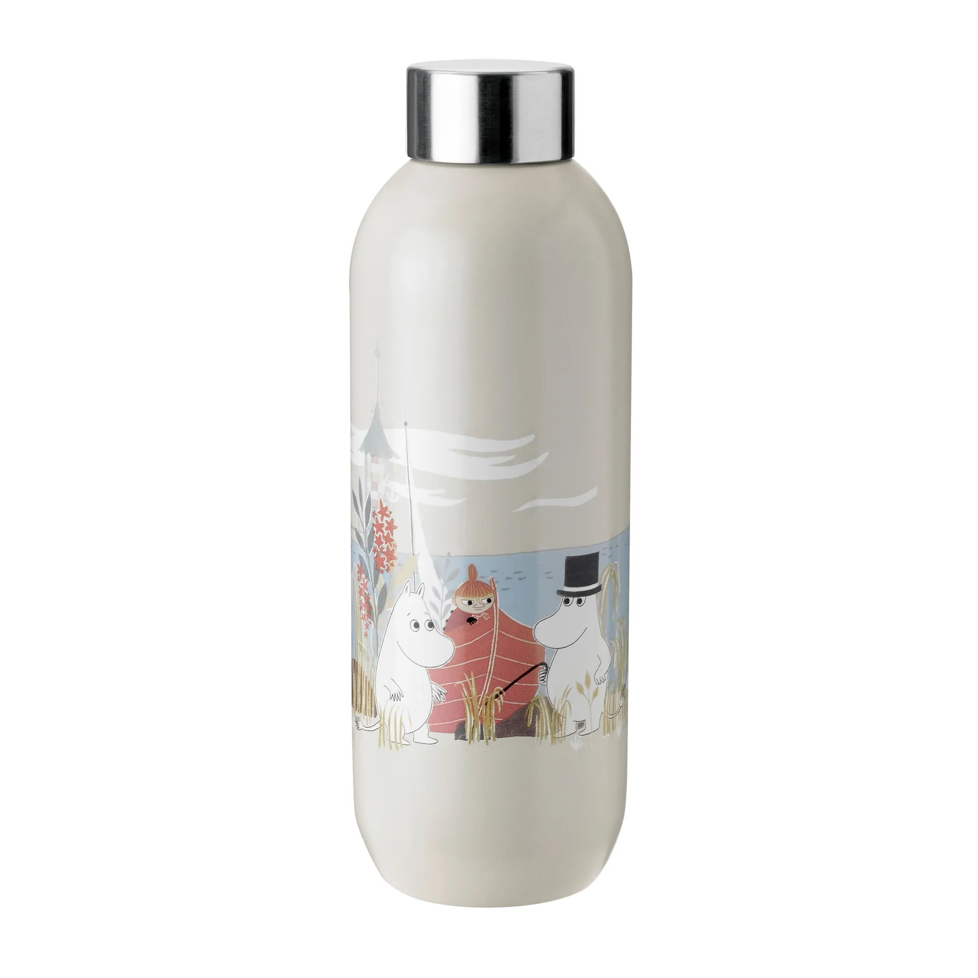 Keep Cool Mumin bottle 0.75 l, soft sand Stelton