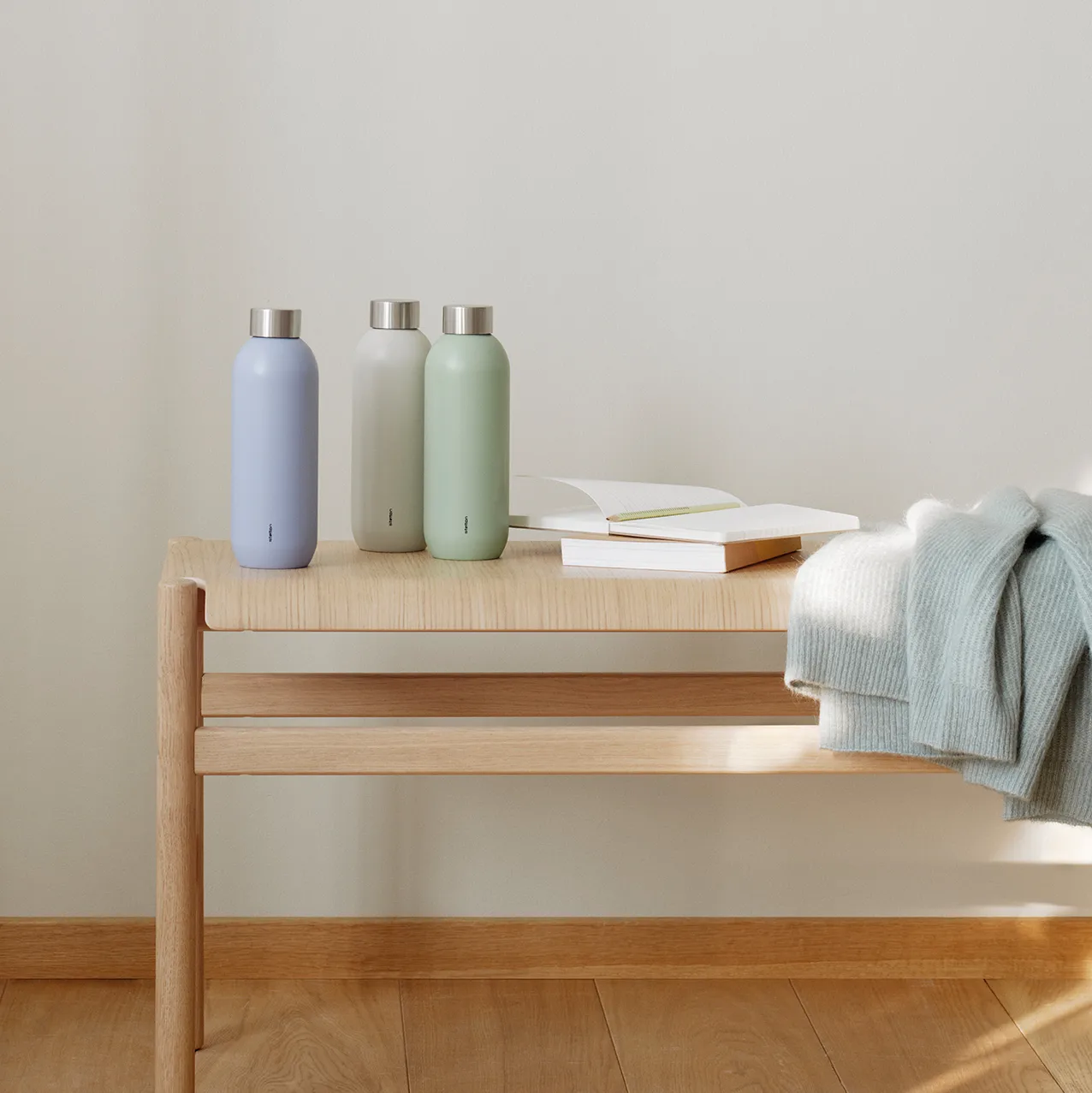 Keep Cool thermos 0.6 l, Seagrass Stelton