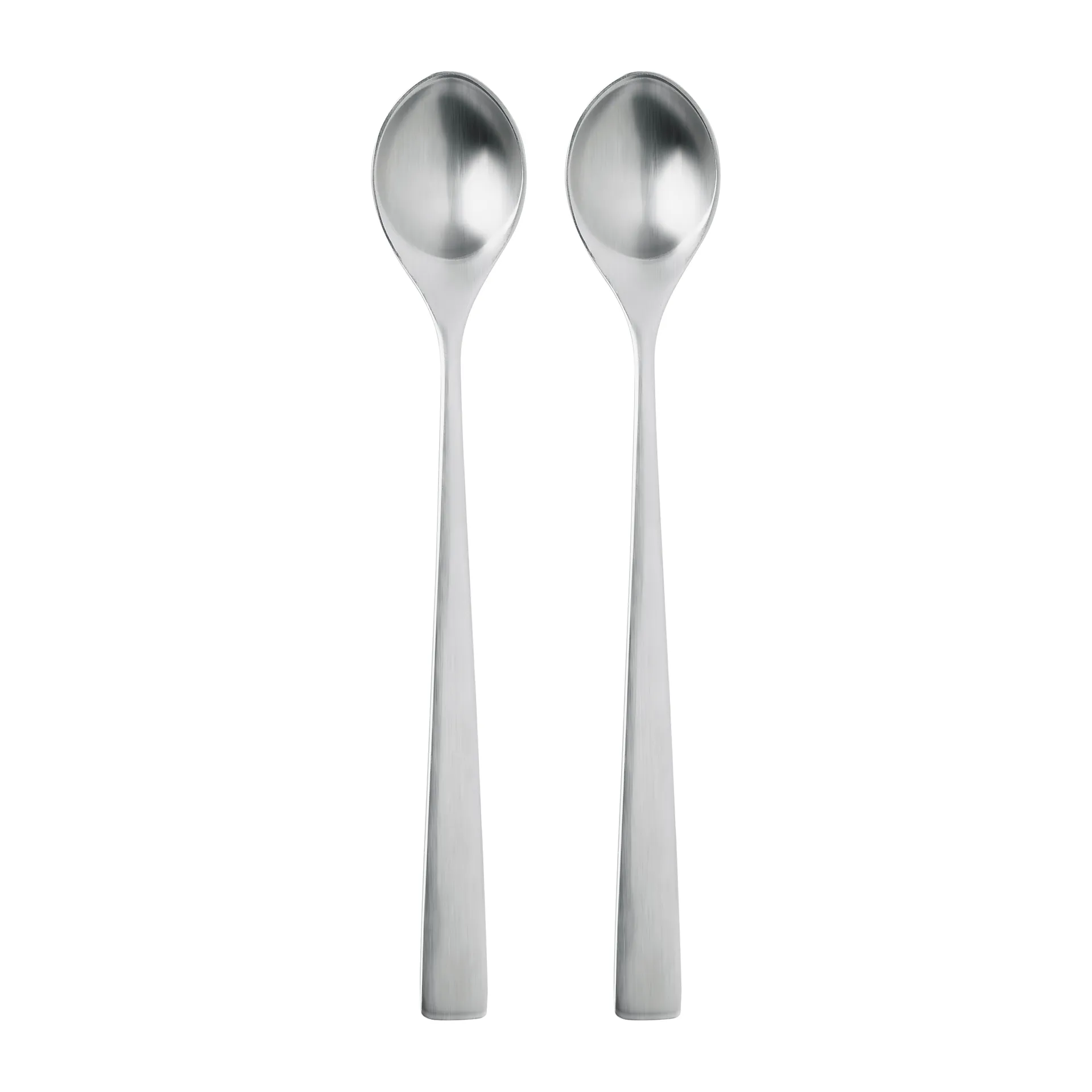 Maya latte spoon 2-pack, Stainless steel Stelton
