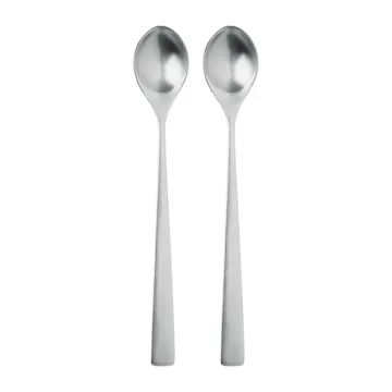 Maya latte spoon 2-pack - Stainless steel - Stelton