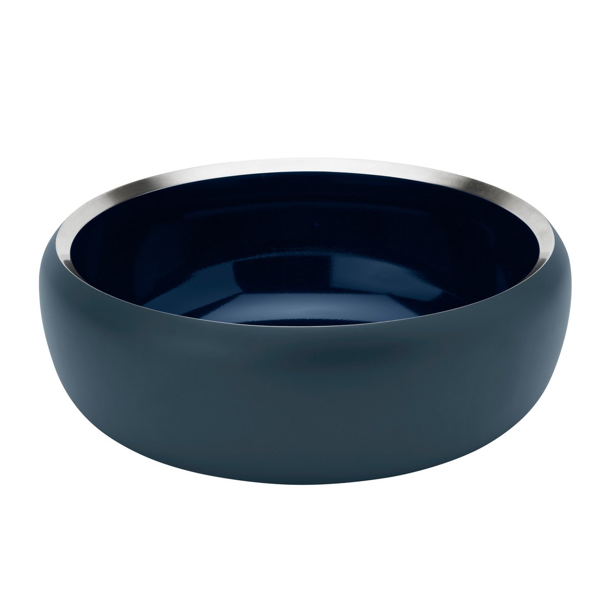 Stelton Ora bowl o22 cm midnight blue | Scandinavian Design | Serving bowls | Blue