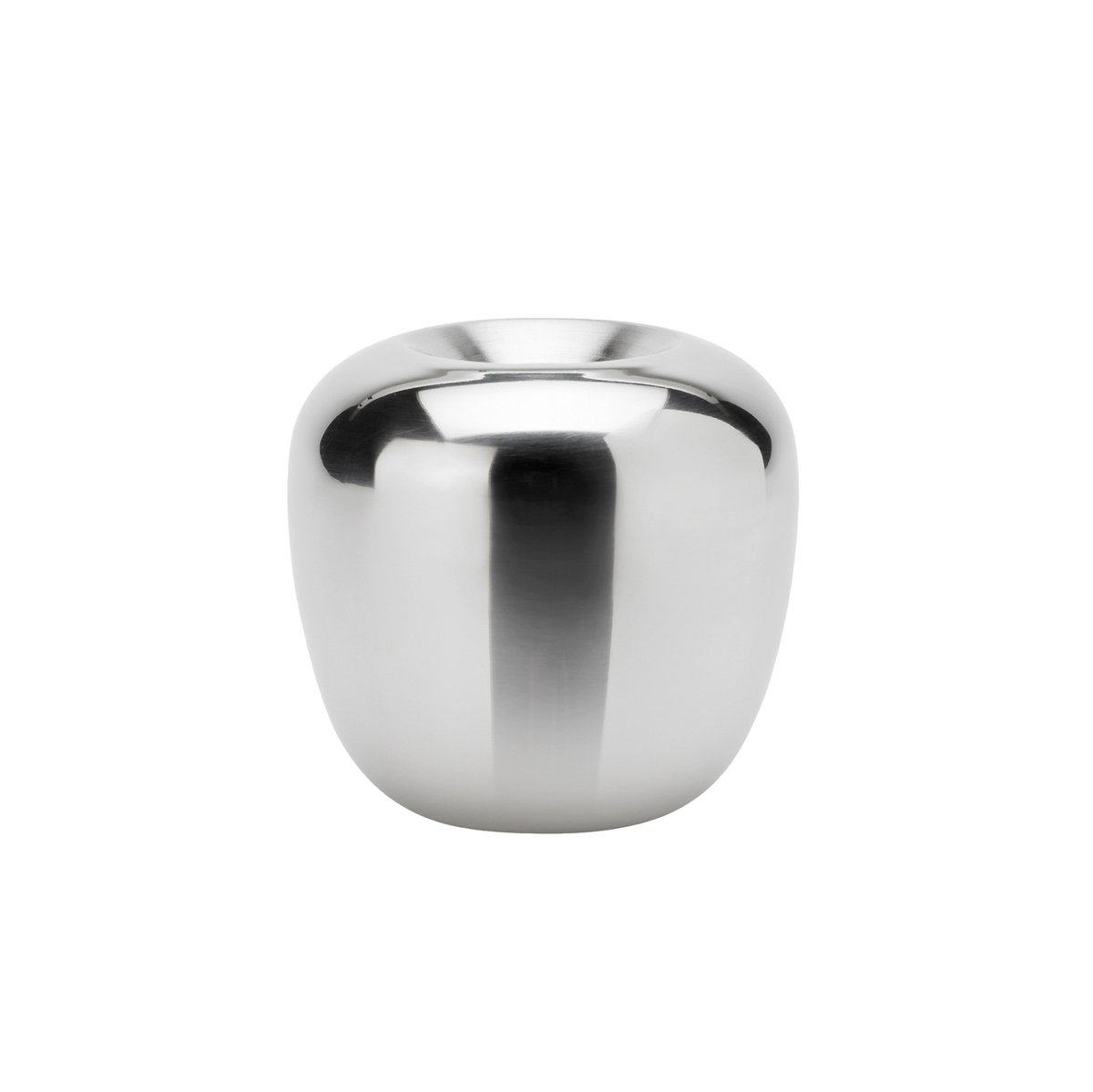 Stelton Ora candle sticks stainless steel small | Scandinavian Design | Candle holders | Silver-coloured