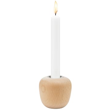 Ora candle sticks wood - large - Stelton