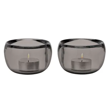 Ora lantern 2-pack - smoke - Stelton