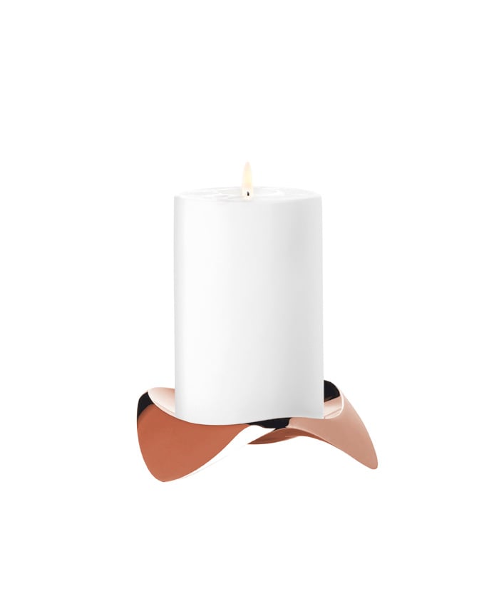 Stelton Papilio Uno candle holder Copper | Scandinavian Design | Candle holders | Silver-coloured