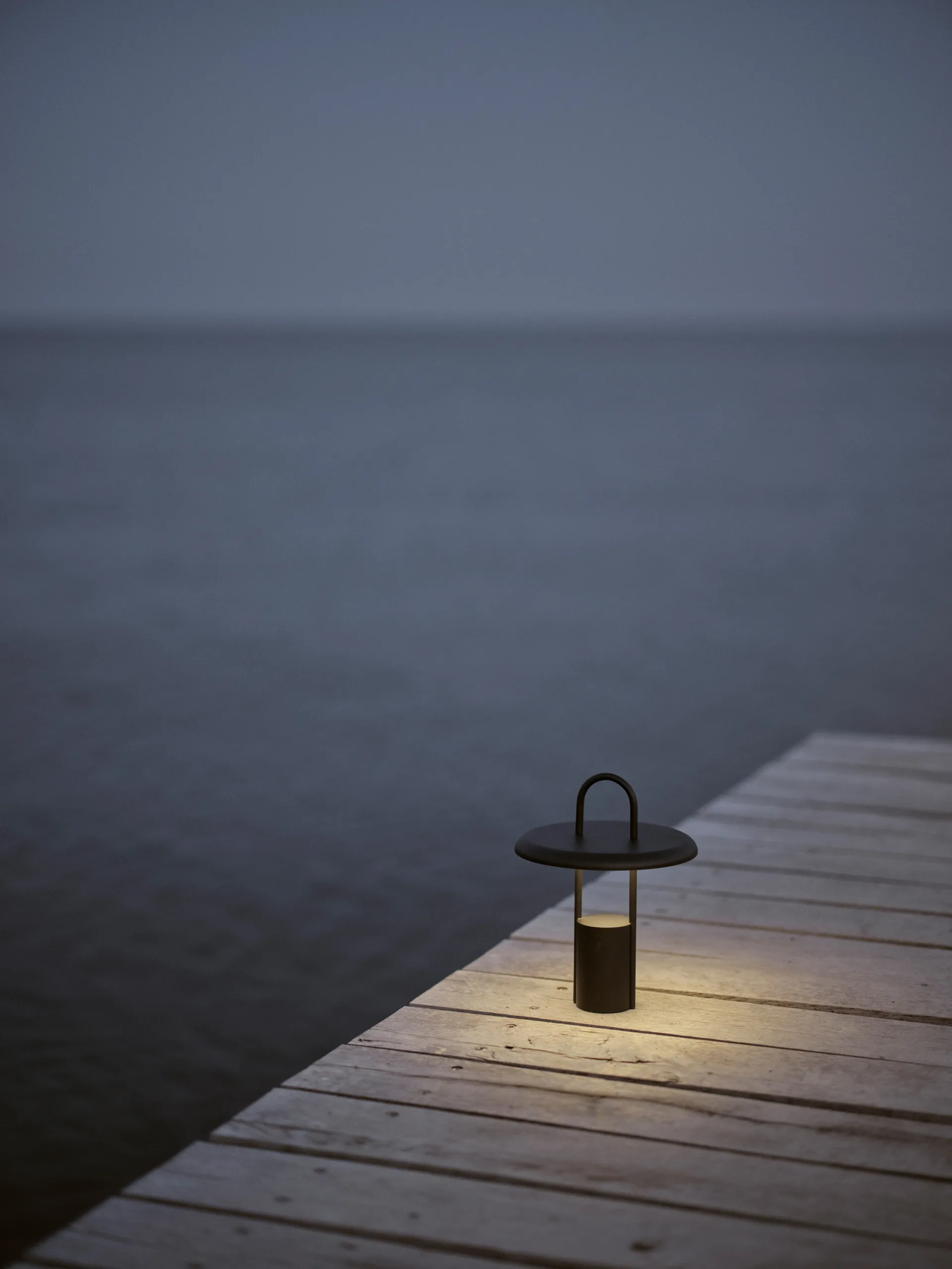Pier LED-lamp portable 25 cm, Black Stelton