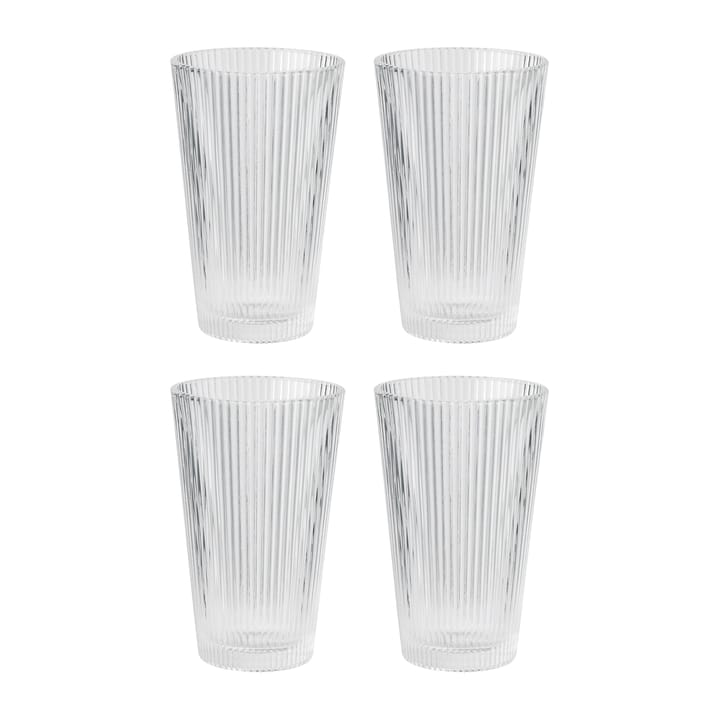 Pilastro drinking glass 33 cl 4-pack - Clear - Stelton