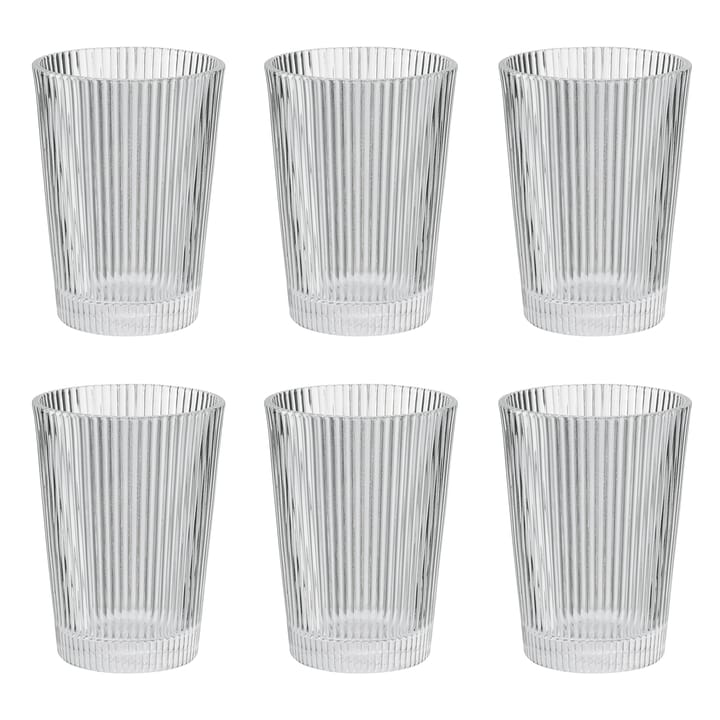 Pilastro drinking glasses 6-pack - 33 cl - Stelton