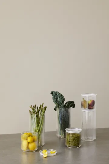 Pilastro storage jar clear - 0.6 L - Stelton
