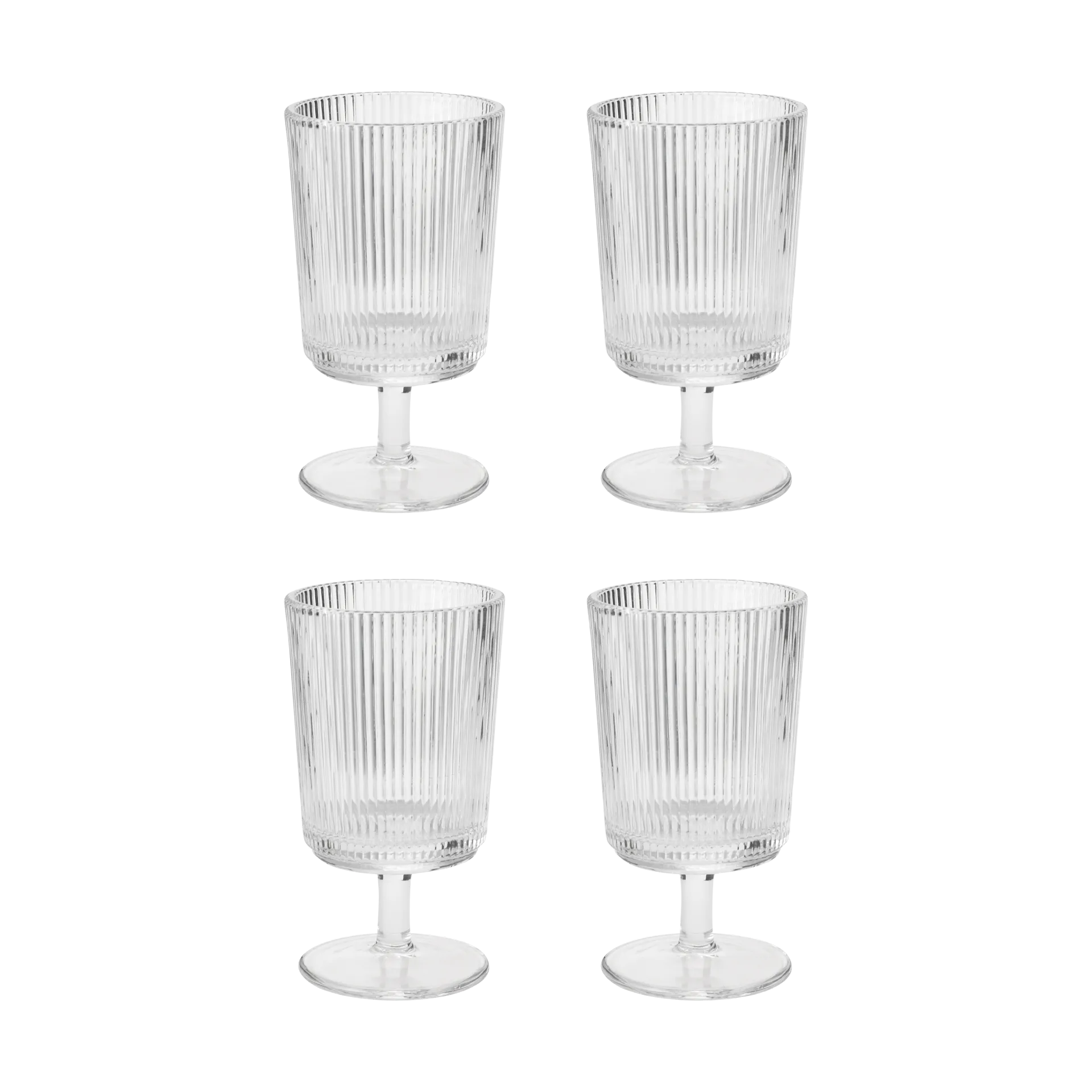 Pilastro wine glass 18 cl 4-pack, Clear Stelton