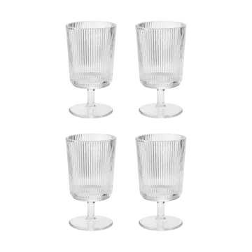 Pilastro wine glass 18 cl 4-pack - Clear - Stelton