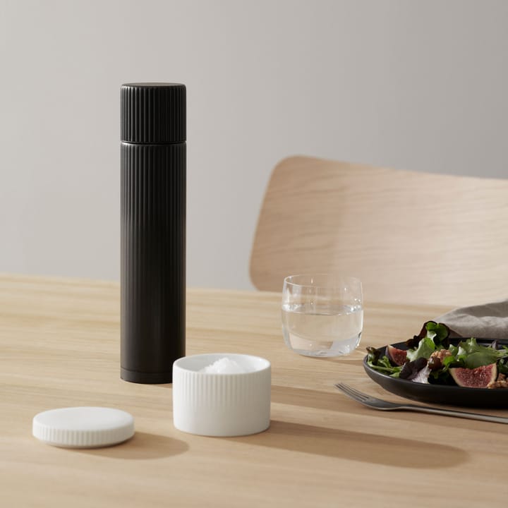Pleat salt shaker, White Stelton