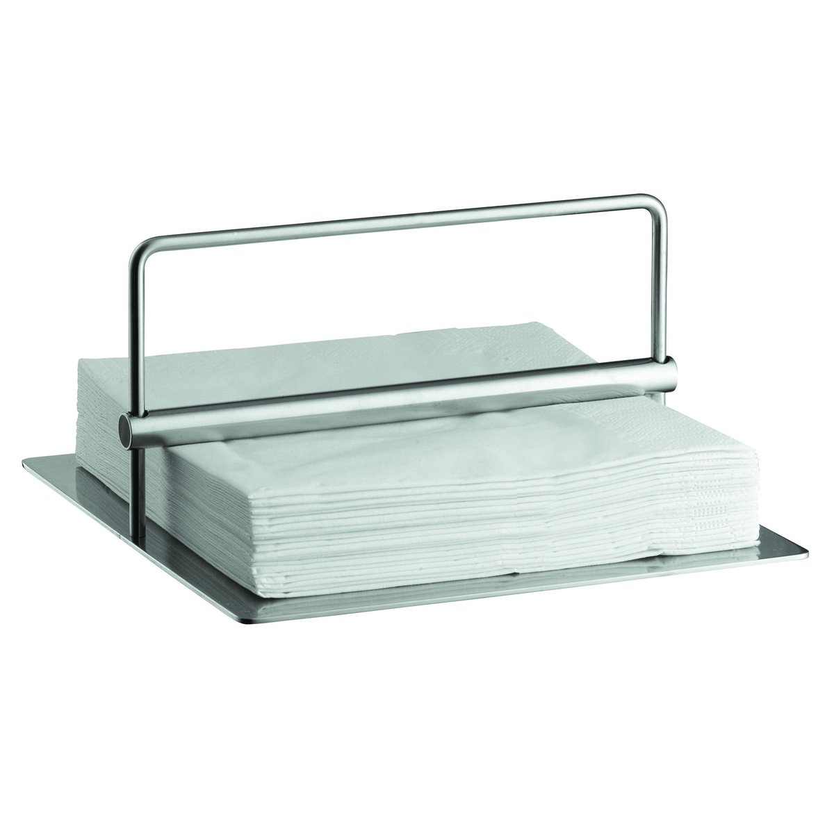 Stelton napkin holder stainless steel | Scandinavian Design | Napkin rings & holders | Silver-coloured