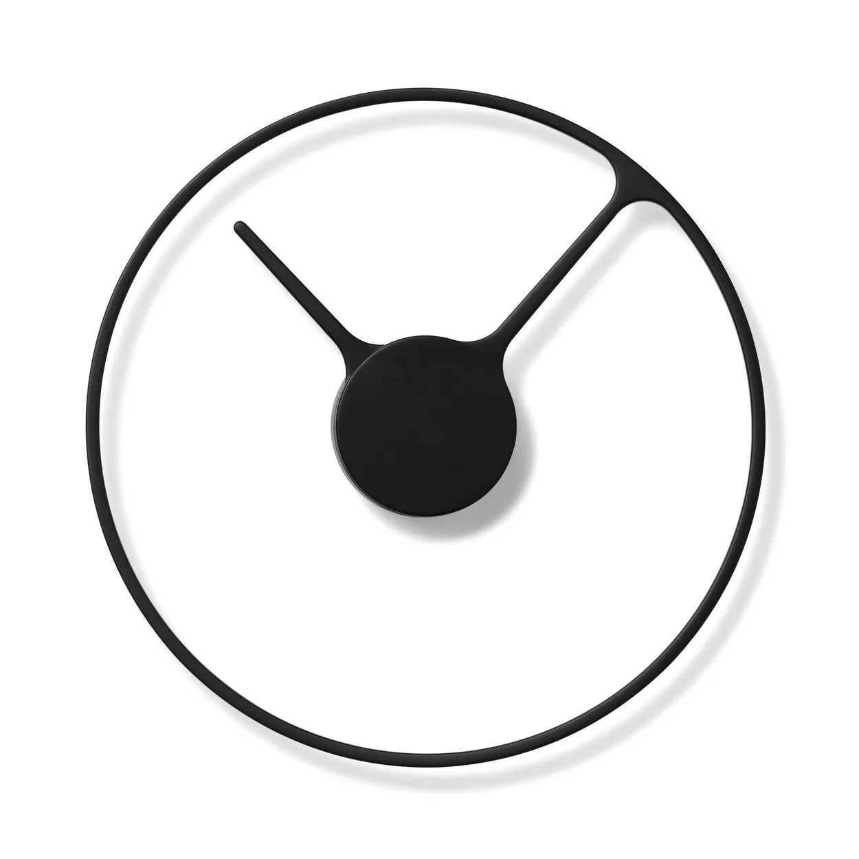 Stelton Time wall clock o 30 cm black | Scandinavian Design | Wall clocks | Black