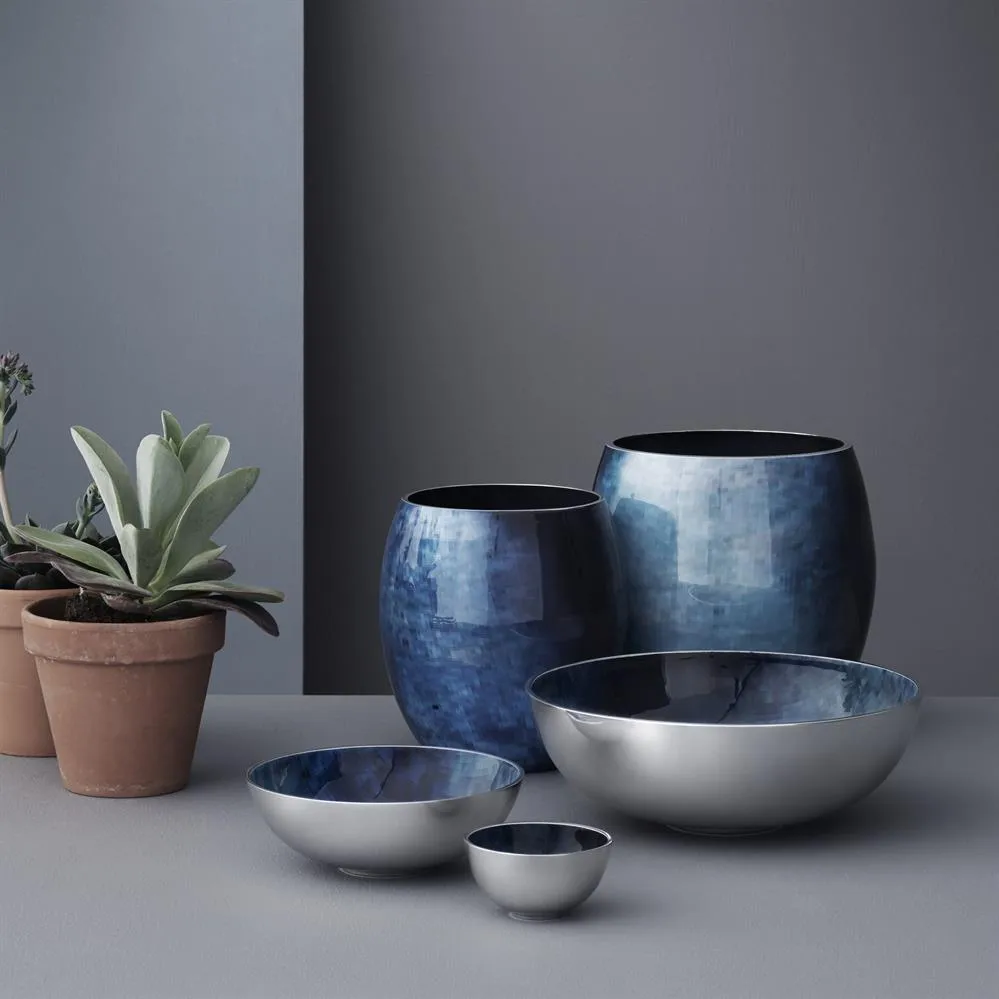 Stelton Stockholm 300, Bol Moyen Horizon En Aluminium Avec émail