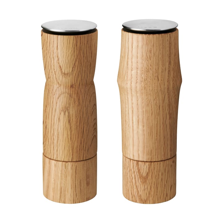 Storm salt- and pepper mill set - Oak - Stelton