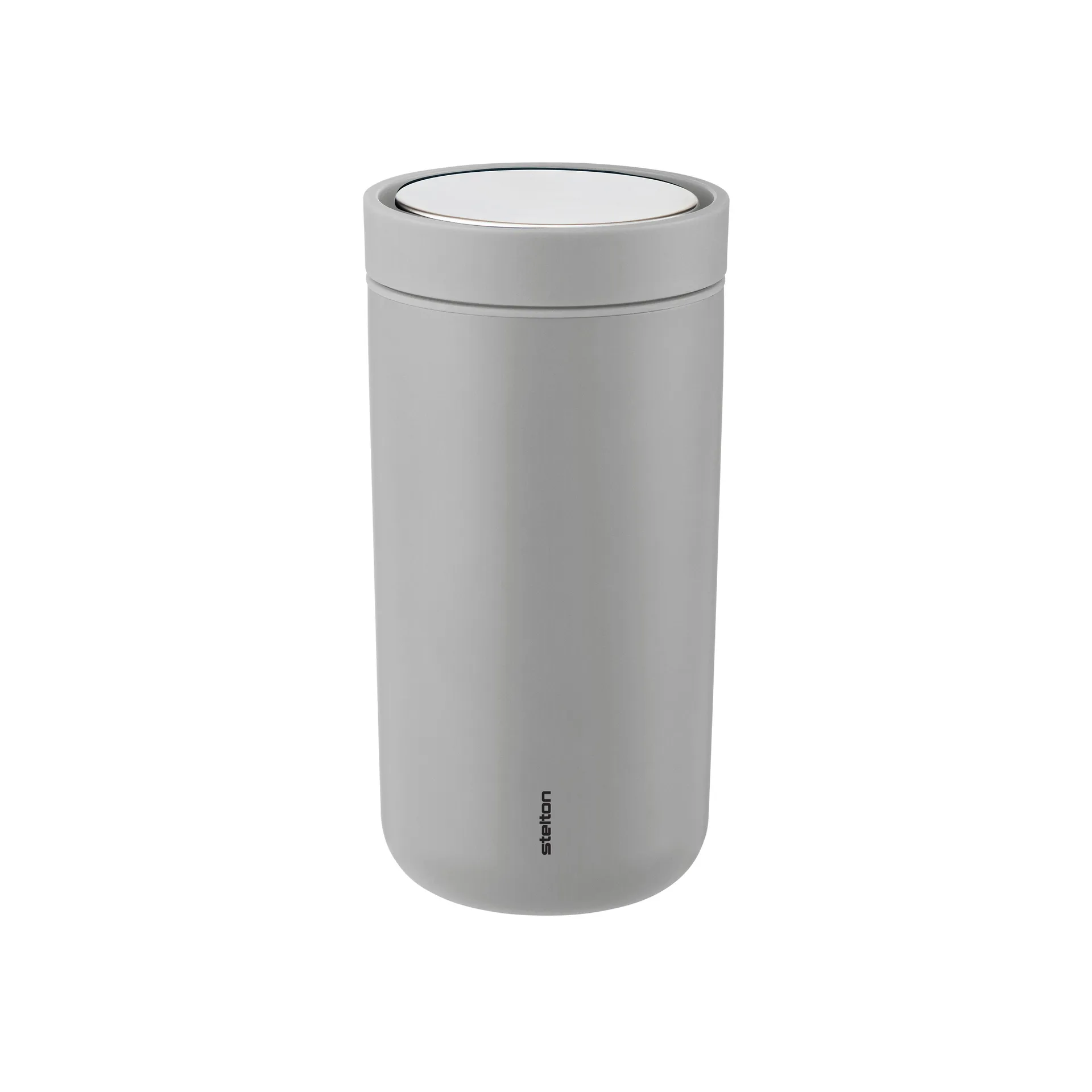 To Go Click mug 0.2 l, mat light grey Stelton