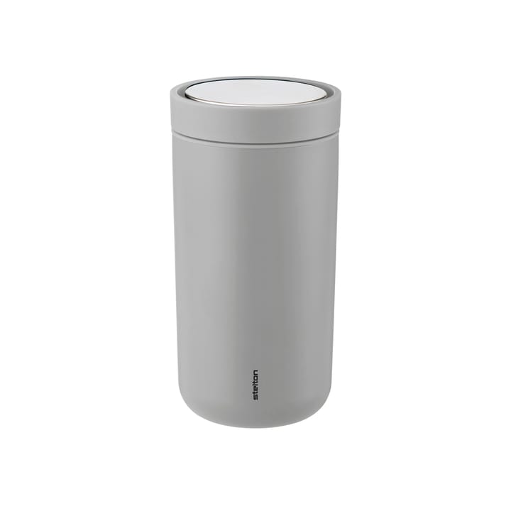 To Go Click mug 0.2 l - mat light grey - Stelton