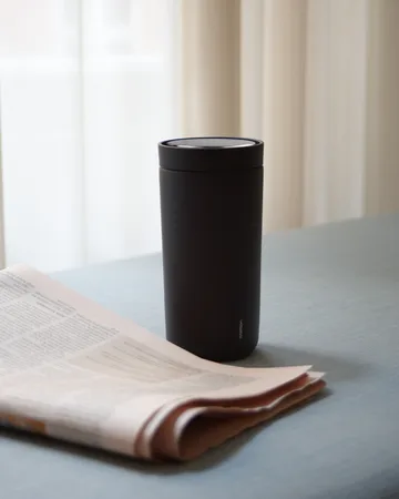 To Go Click mug 0.2 l - Soft black - Stelton