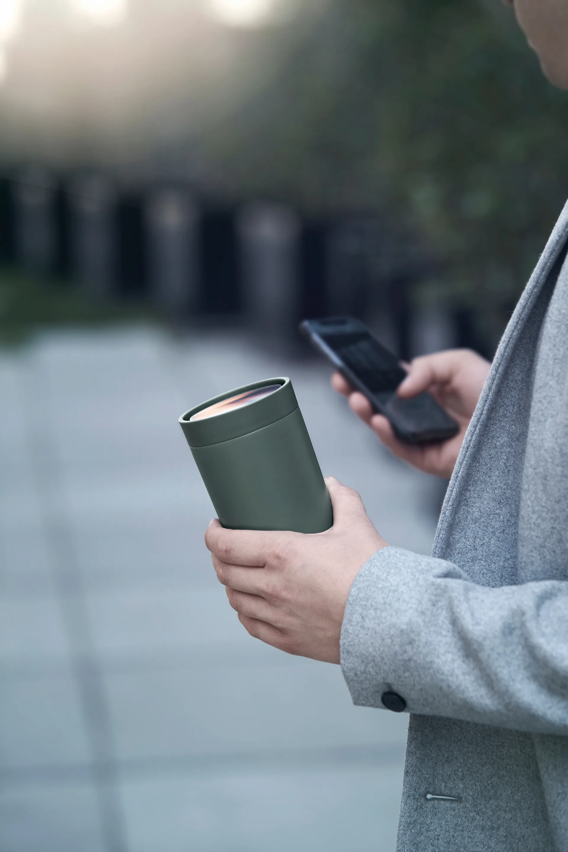 To Go Click mug 0.2 l, Soft dark forest Stelton