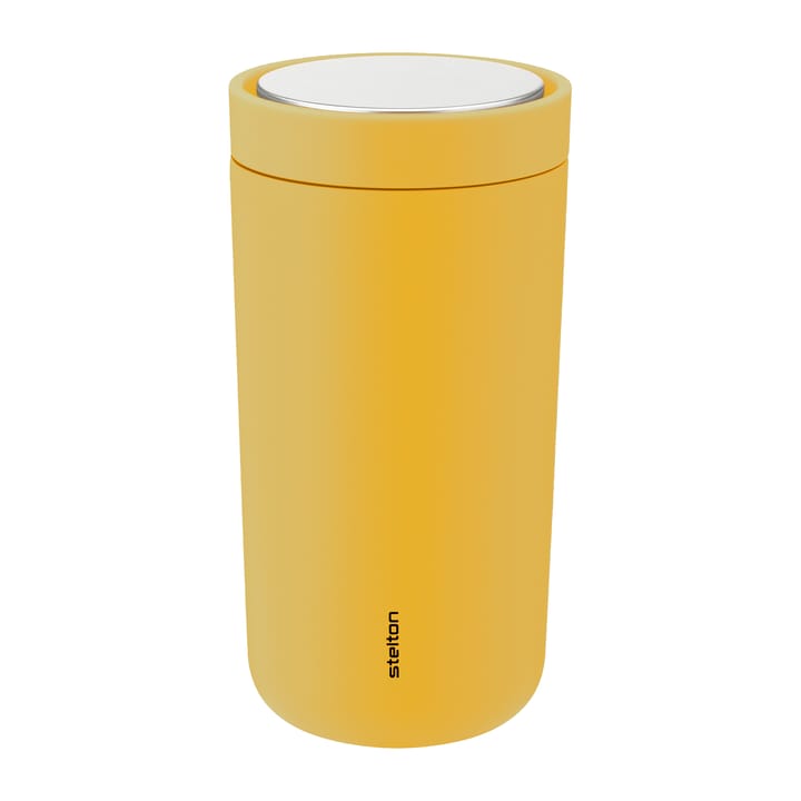 To Go Click mug 0.2 l - Soft poppy yellow - Stelton