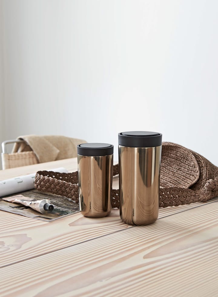 To Go Click mug 0.4 l - Dark gold - Stelton