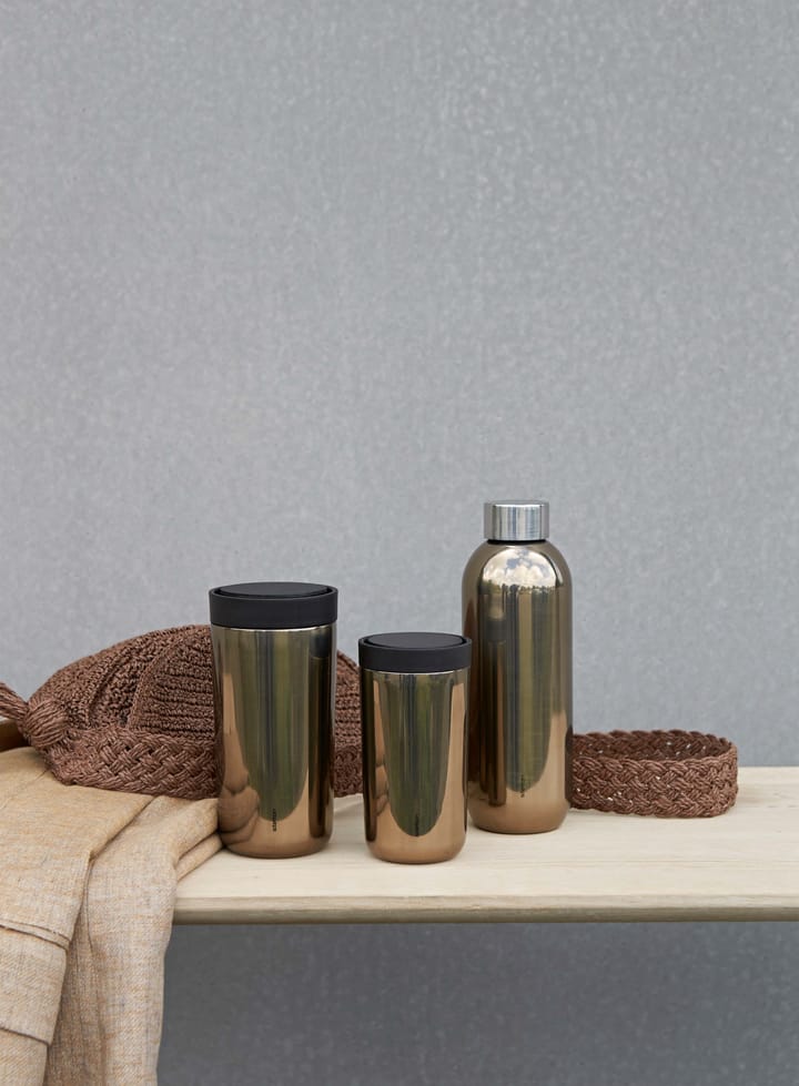 To Go Click mug 0.4 l - Dark gold - Stelton