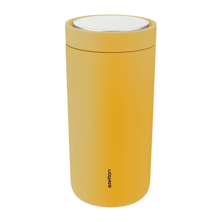 To Go Click mug 0.4 l - Soft poppy yellow - Stelton