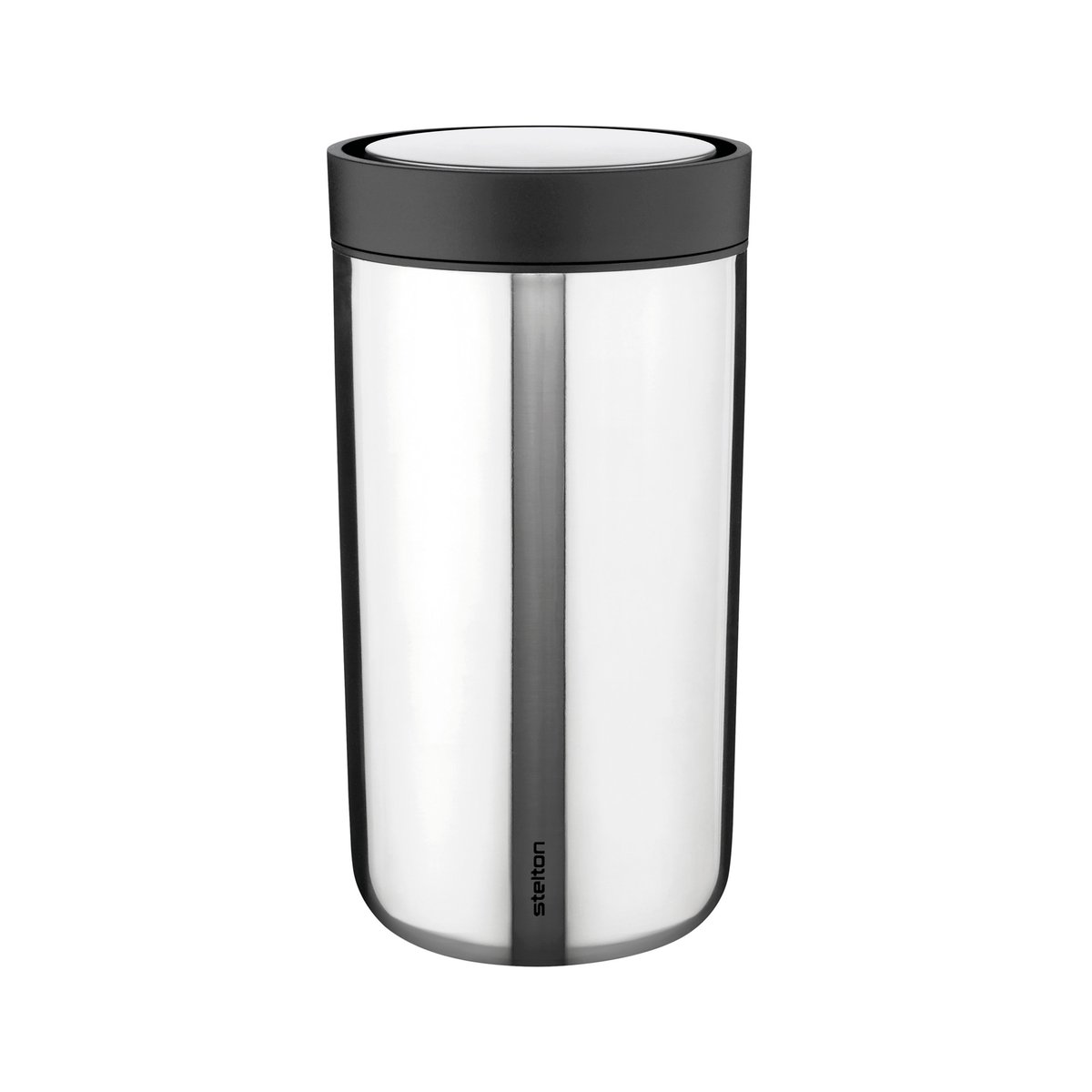 Stelton To Go Click mug 20 cl Steel | Scandinavian Design | Thermal flasks & travel mugs | Silver-coloured