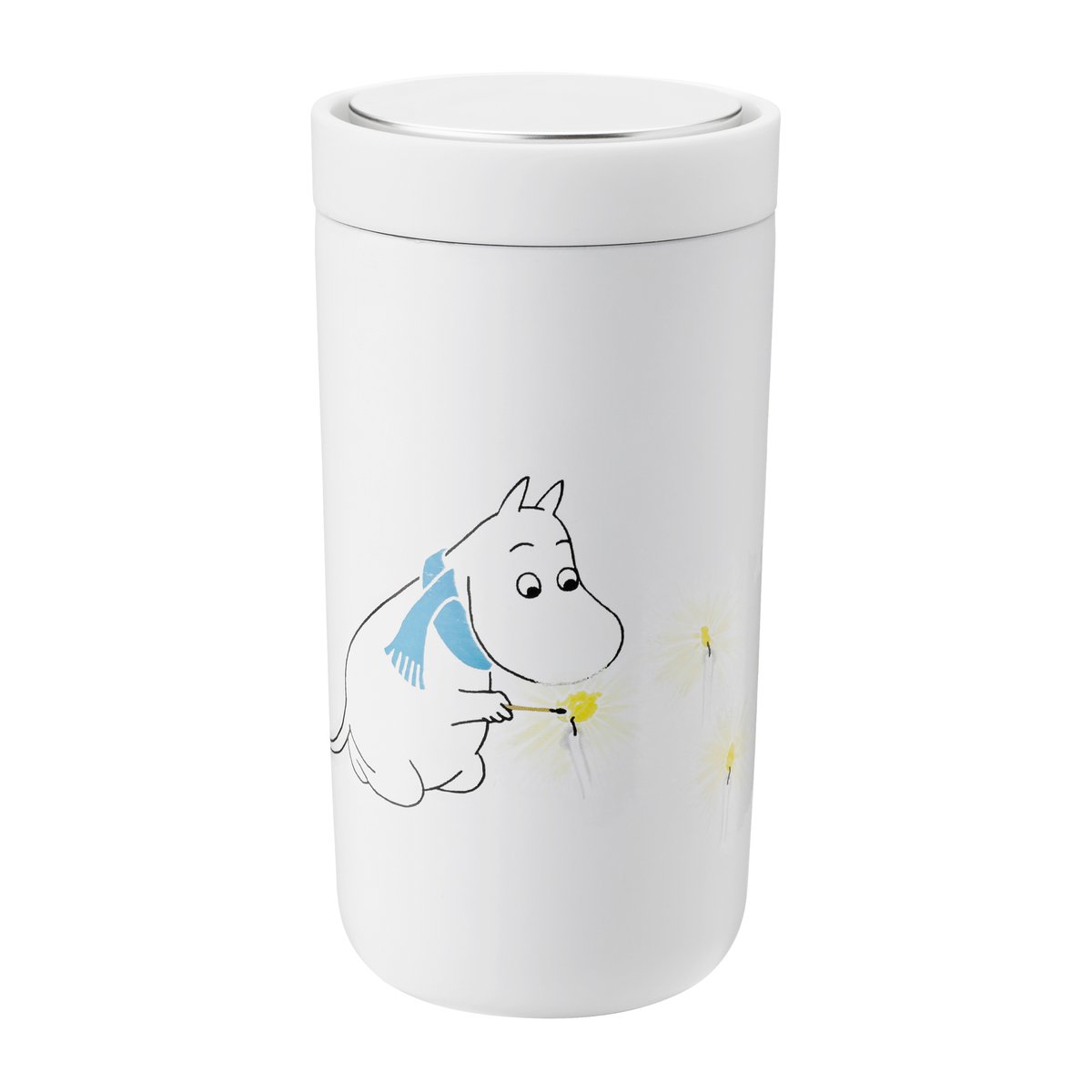 Stelton To Go Click Mumin mug 0.2 l Frost | Scandinavian Design | Thermal flasks & travel mugs | Grey