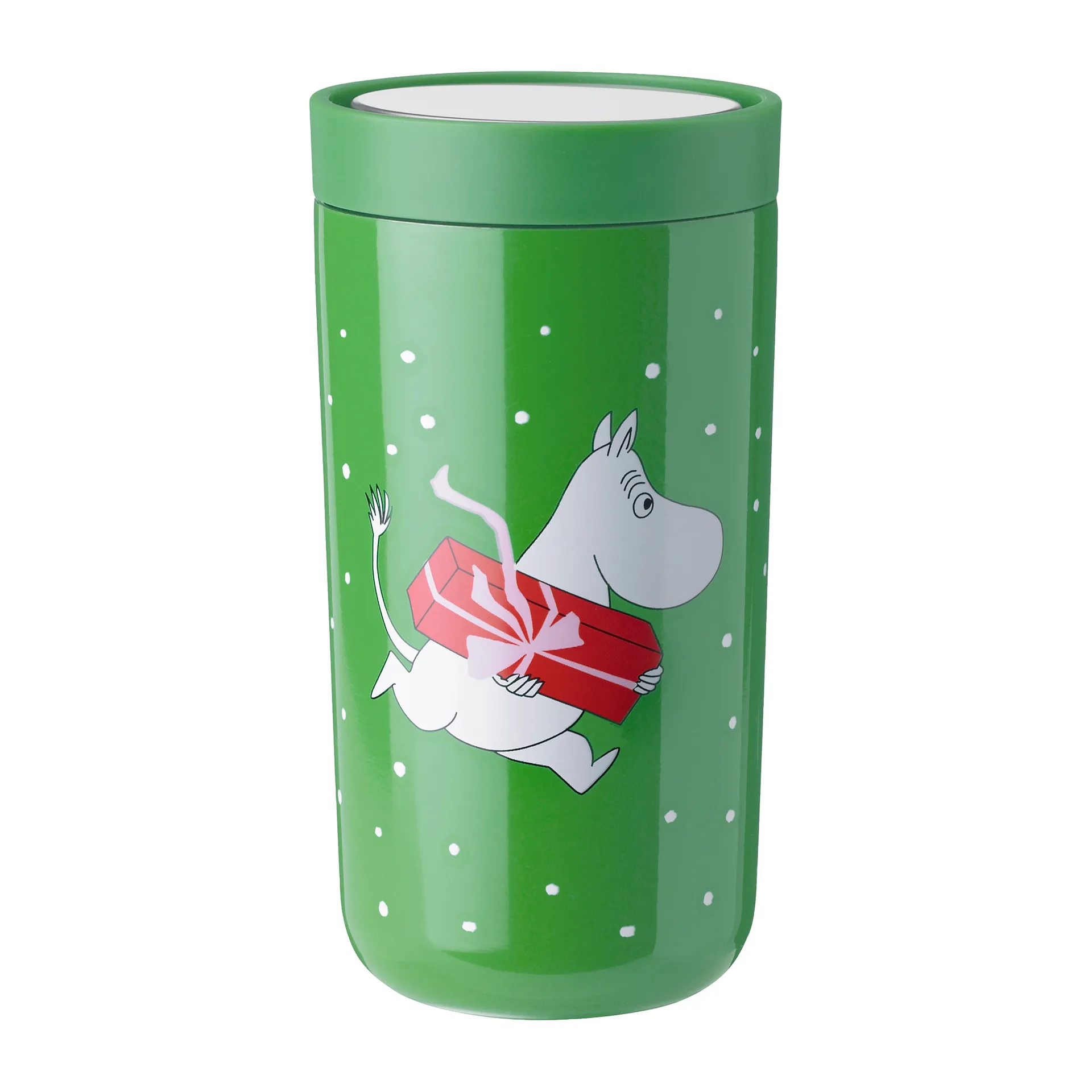 To Go Click Mumin mug 0.2 l, Green Stelton