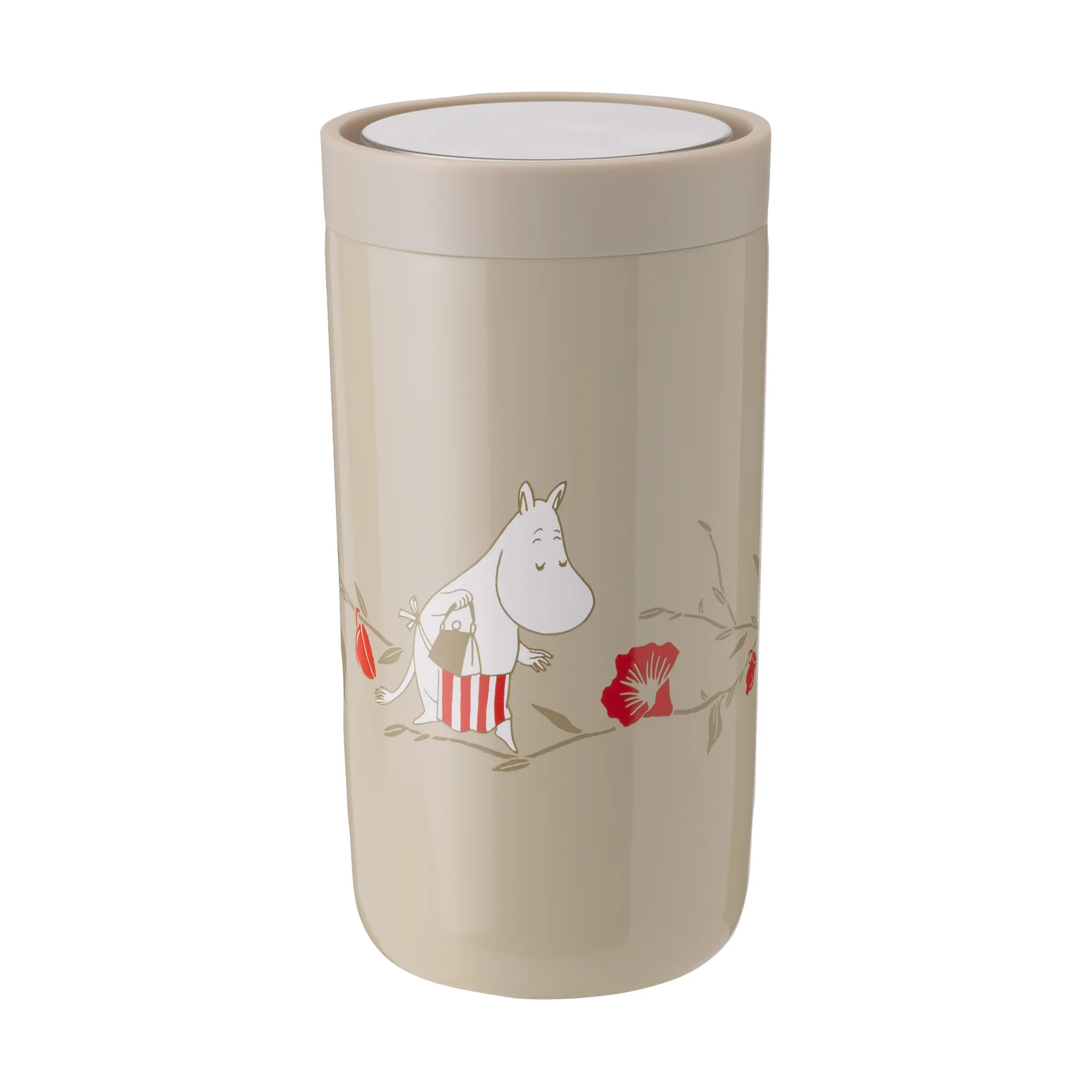 To Go Click Mumin mug 0.2 l, Moominmamma’s Tea party Stelton