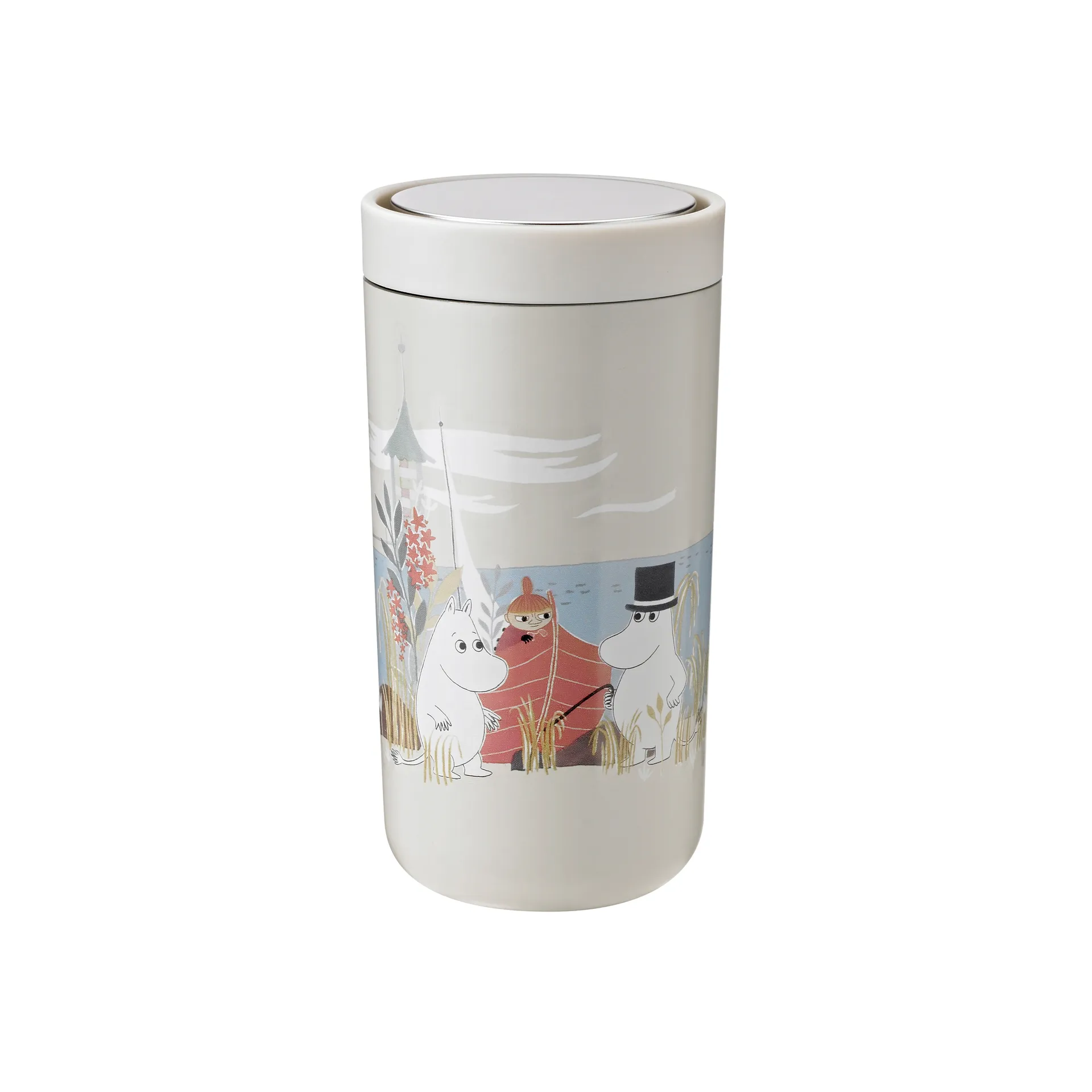 To Go Click Mumin mug 0.2 l, soft sand Stelton