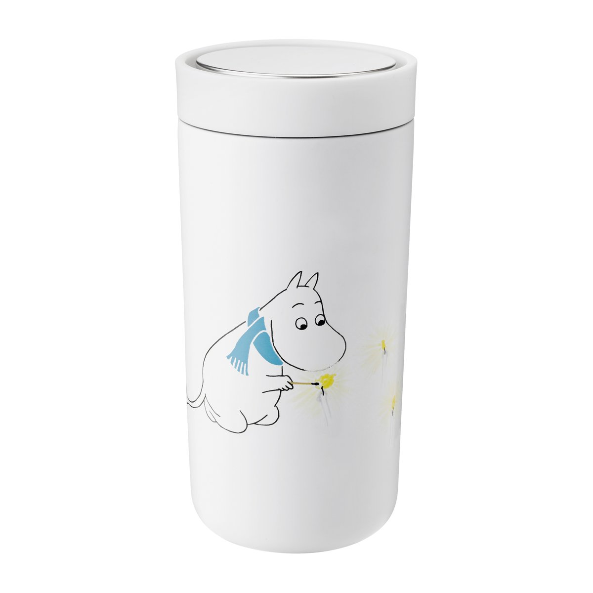 Stelton To Go Click Mumin mug 0.4 l Frost | Scandinavian Design | Thermal flasks & travel mugs | Grey