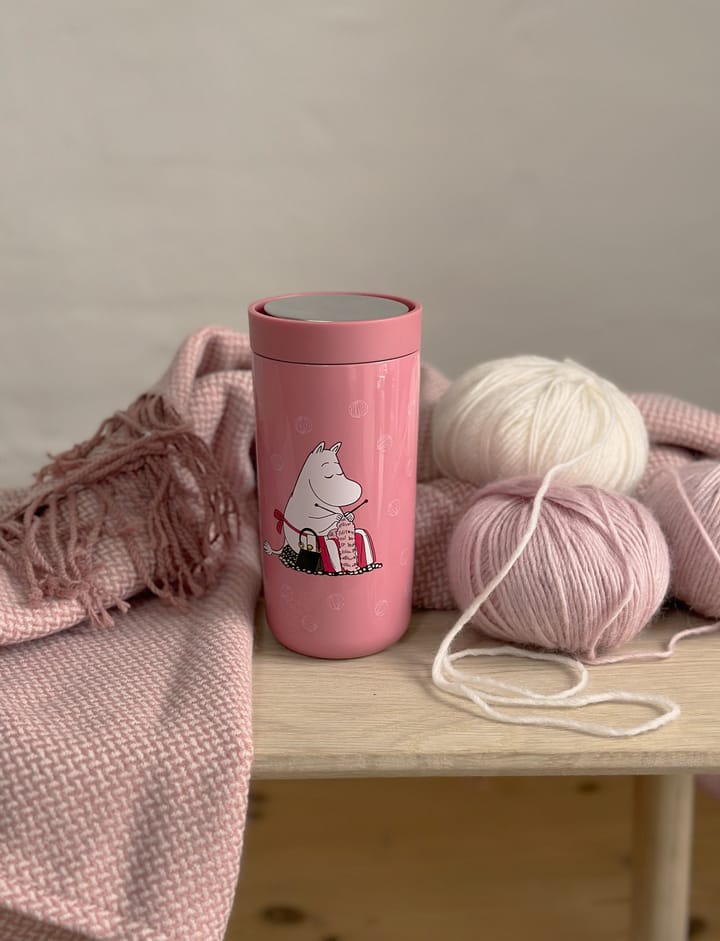 To Go Click Mumin mug 0.4 l - Moomin knitting - Stelton