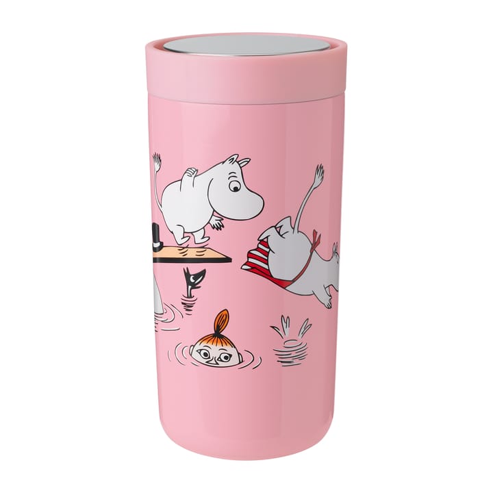 To Go Click Mumin mug 0.4 l - Moomin swim - Stelton