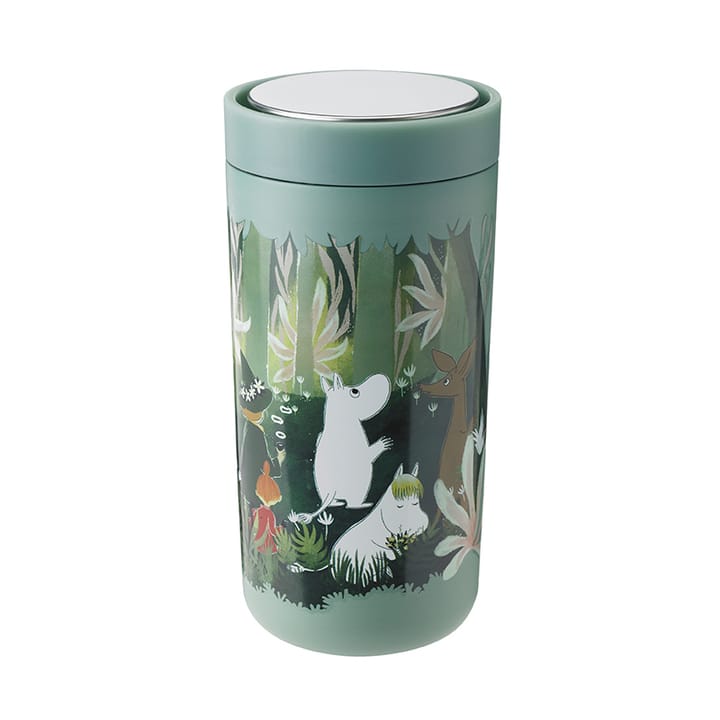 To Go Click Mumin mug 0.4 l, Soft dusty green Stelton