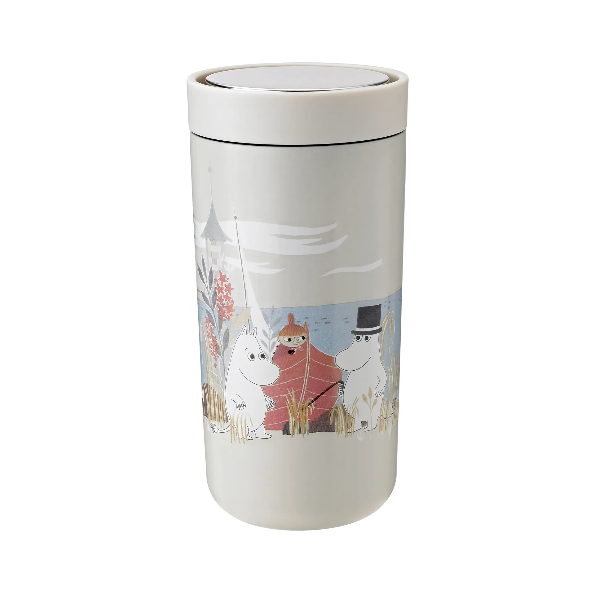 To Go Click Mumin mug 0.4 l, soft sand Stelton